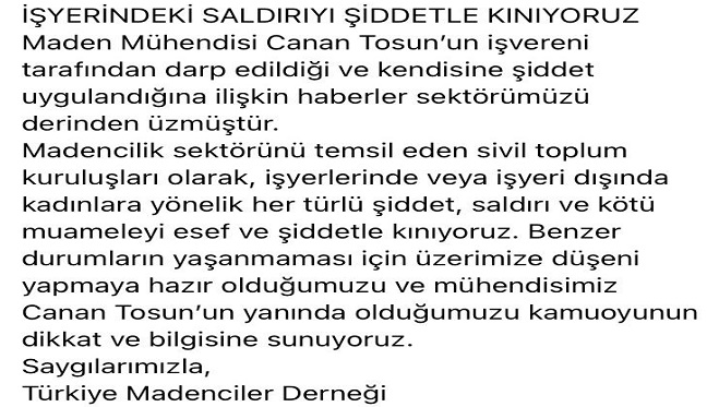 TMD: İşyerindeki saldırıyı şiddetle kınıyoruz