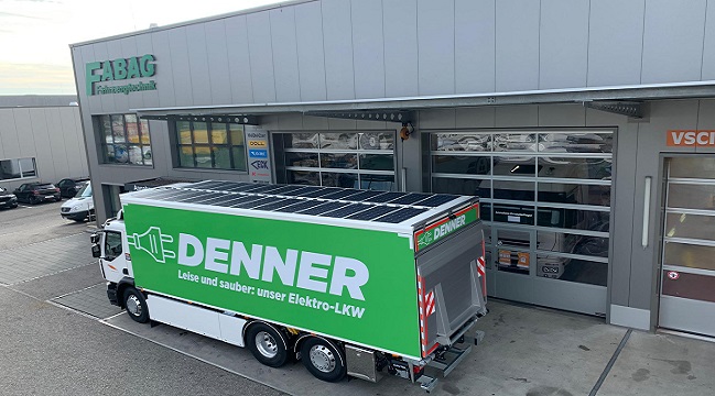 Elektrikli kamyon GÜNEŞ panelleriyle donatıldı - Renault ...