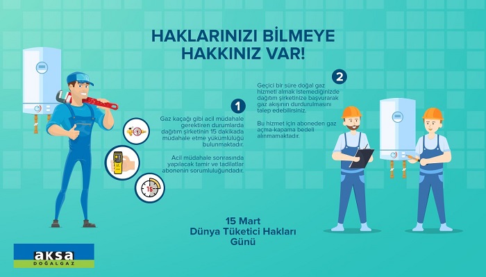'Haklarınızı bilmeye hakkınız var' - Aksa Doğalgaz!