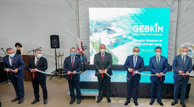 GEBKİM OSB akaryakıt istasyonu hizmete açıldı!