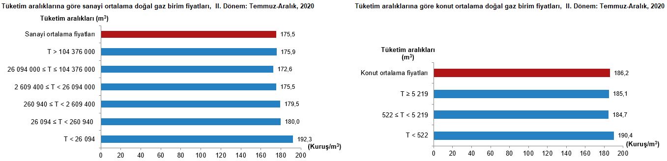 TÜİK - Elektrik ve Doğal Gaz Fiyatları'nı yayınladı!