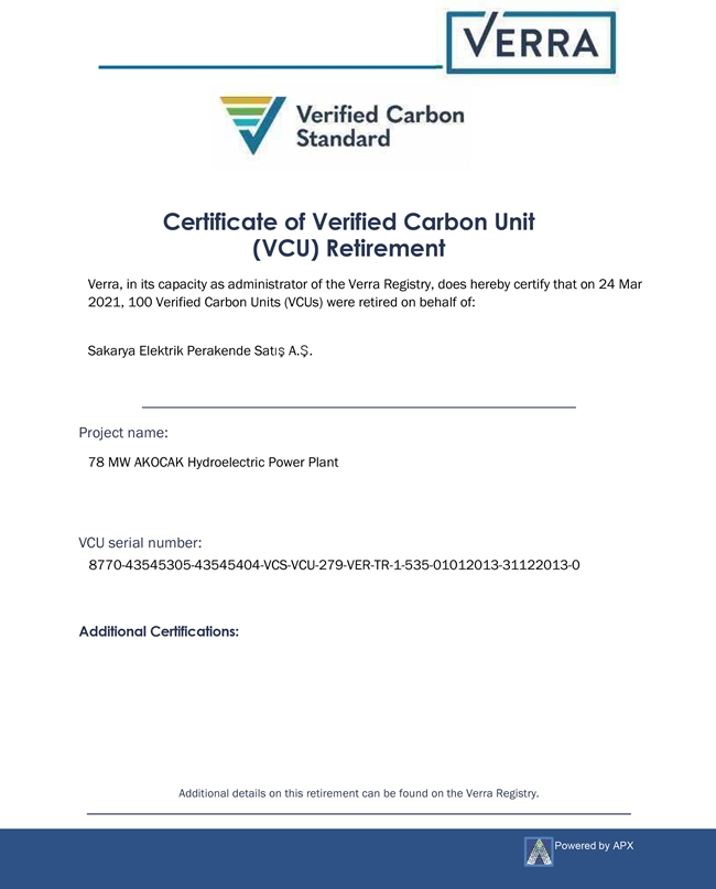 "Sepaş Enerji, 2021’de karbon ayak izini sıfırlıyor"