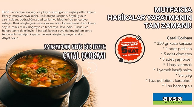 Karadeniz Mutfağından... Aksa Doğalgaz tarifiyle!