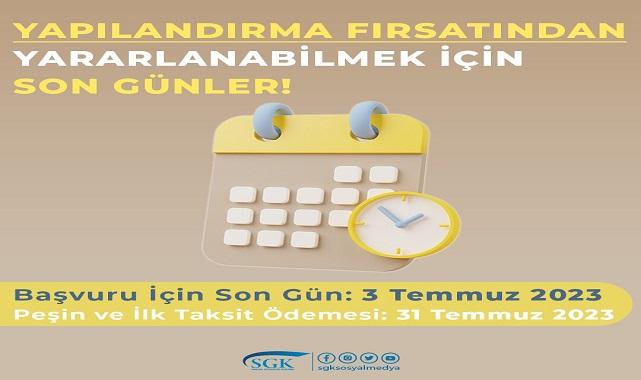 SGK - Son günler!