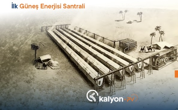 İlk GÜNEŞ santrali ne zaman kuruldu?