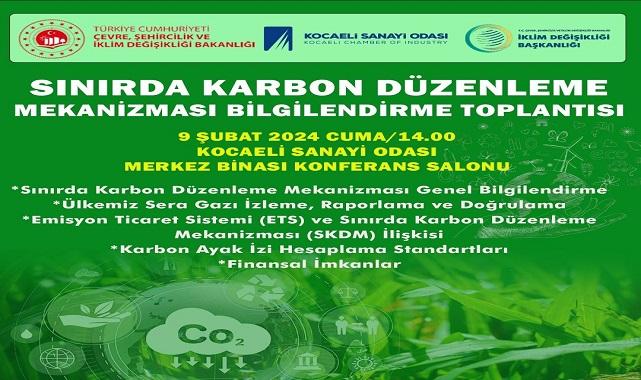 'Yeşil Dönüşüm ve Sınırda Karbon Düzenleme Mekanizması Bilgilendirme ve İstişare Toplantısı'