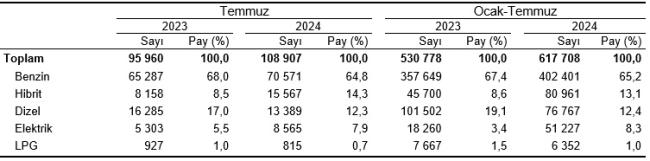 Türkiye'de elektrikli araç sayısı - Türkiye'de toplam araç sayısı!