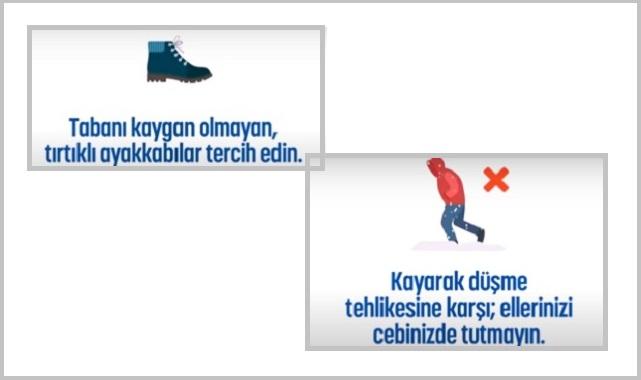 Karlı ve buzlu havalarda nasıl giyinilir ve yürünür?