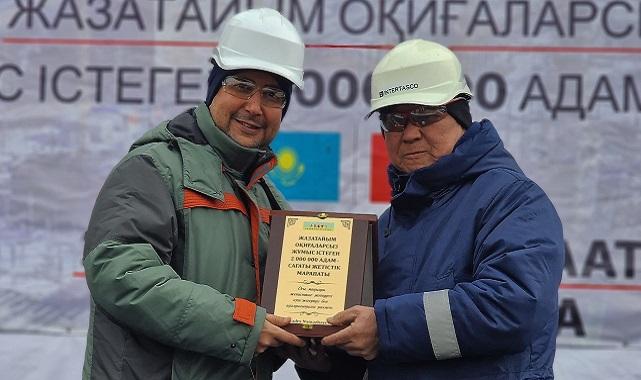Kazakistan Kızılorda Kombine Isı ve Elektrik Santrali '2 Milyon Kişi Saat Kazasız Çalışma Başarısı'