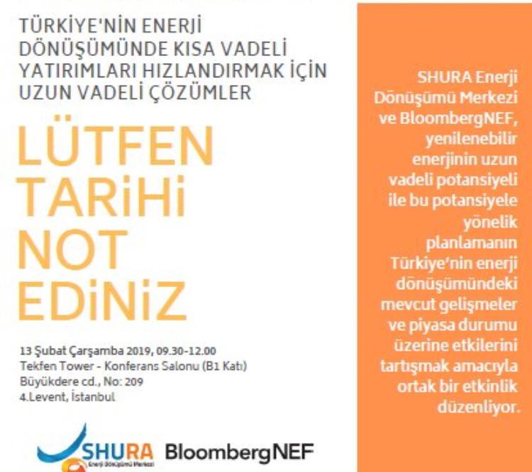 KAYIT GEREKİYOR: Türkiye’de Enerji Dönüşümü: Yatırımlar ve Fırsatlar