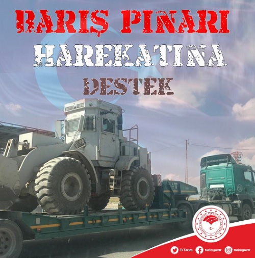 DSİ '55 iş makinesini' TSK'nın emrine verdi!