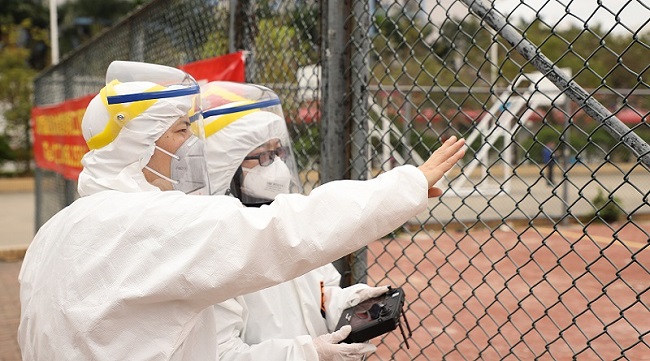 Dronları kullanmaya başladı!