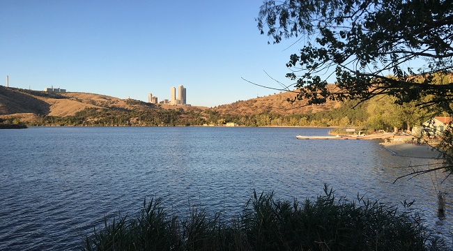 ODTÜ Eymir'de sonbahar (FOTO HABER)