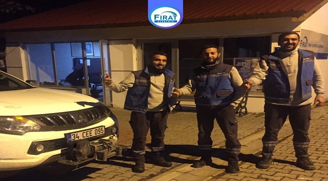 Elektrik şirketleri yılbaşı çalışması görüntüleri (FOTO HABER)