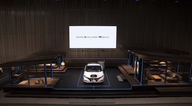 Nissan elektrikli araçlar ev ve iş yerlerinede elektrik verecek