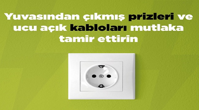 Sağlık Bakanlığı hatırlattı: Konu elektrik kabloları ve prizler