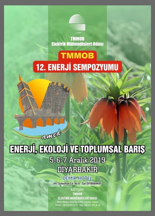 DİYARBAKIR'DA: Enerji Sempozyumu yapılacak