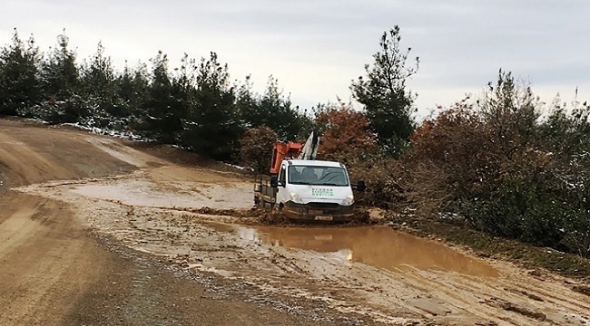 Zor şartlarda elektrik arızalarına böyle hazırlanıyorlar!