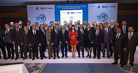 Elektrik-elektronikçiler ödüllerini aldı