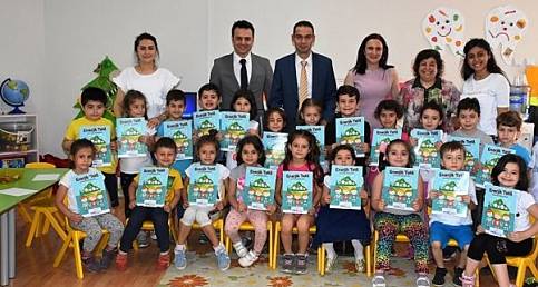 Çocuklara karne hediyesi ENERJİ kitabı oldu