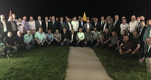 Karadeniz çalışanlarıyla iftada buluştu