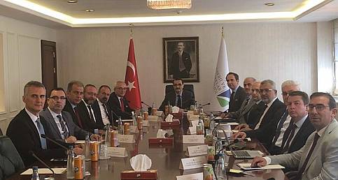 GAZBİR'den Bakan Dönmez'e ziyaret