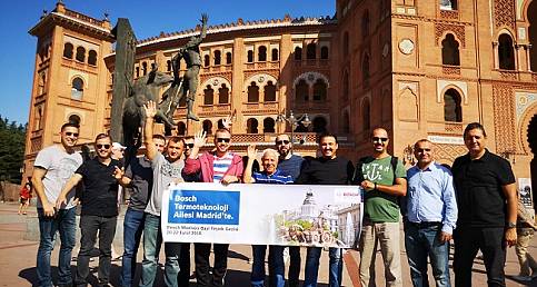 Bosch Termoteknoloji Madrid&#039;de montajcı bayileri ile buluştu
