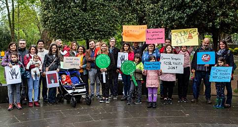 İklim değişikliği ve çocuklar için!