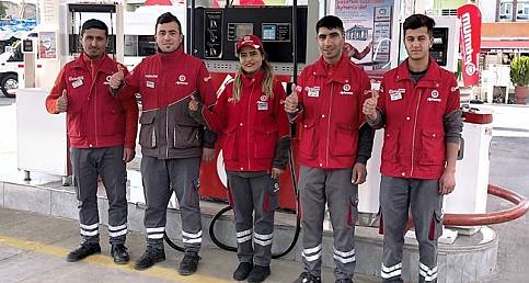 Kadın çalışanlarımızla güçlenen tüm istasyonlarımızda hizmetinizdeyiz