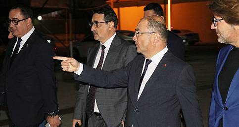 Enerji Bakanı Dönmez HAYIRLI OLSUN ziyareti yaptı