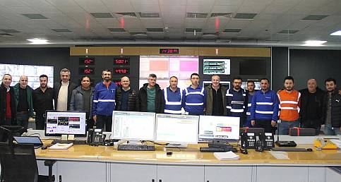 Tufanbeyli Termik Santraline ziyaret!