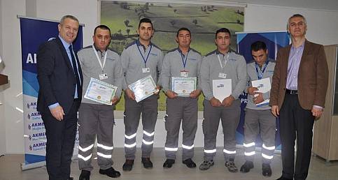 Doğal gaz için &#039;Mesleki Yeterlilik&#039; eğitimi aldılar!