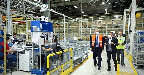 Siemens&#039;in Gebze üretim tesisine ziyaret!