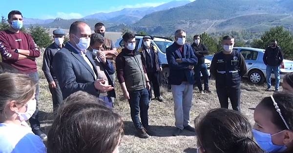 &#039;Kocatepe RES Yamantürk Hatıra Ormanı Ağaç Dikme Şenliğimizi öğrencilerle...&#039;