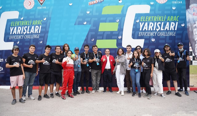Liseli Gençler - Elektrikli Araç Yarışlarında Yarıştı