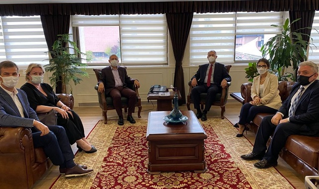 TÜREB&#039;den  &#039;Enerji ve Tabii Kaynaklar Bakan Yardımcısı Tancan&#039;a ziyaret&#039;