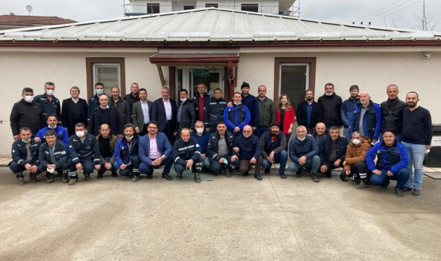 SEDAŞ Üst Yönetimi ve saha çalışanları yeni yılı birlikte karşıladı