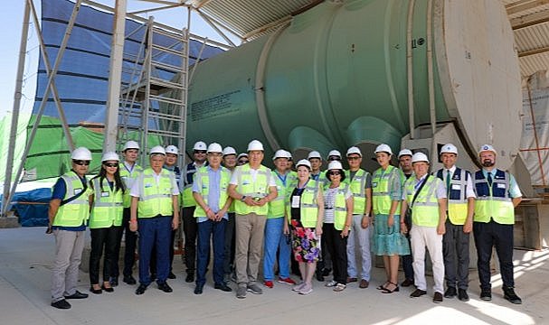 Akkuyu Nükleer Santrali&#039;ni ziyaret ettiler!