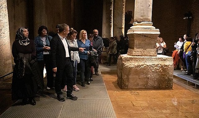 İGDAŞ’ın kadın çalışanları - Yerebatan Sarnıcı’nı...