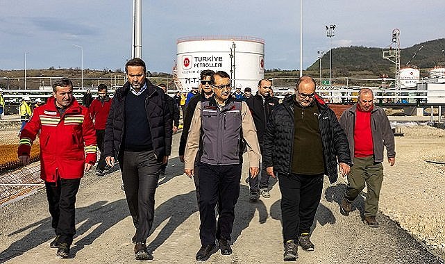 Karadeniz gazının karada işleneceği Filyos Gaz İşleme Tesisi&#039;nde!