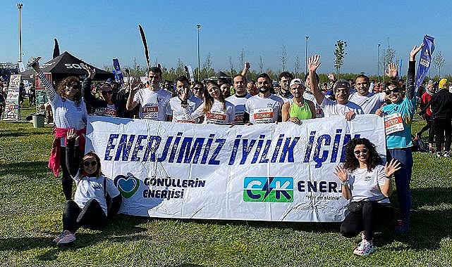 CK Enerji çalışanları - Deprem bölgesindeki çocuklar için koştu!