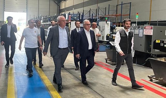 GAZBİR Başkanı Arslan&#039;ın ziyareti - &#039;&#039;Regülatör, istasyon ve akıllı gaz sayaçı...&#039;&#039;