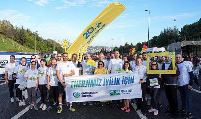 CK Enerji çalışanları - İstanbul Maratonu&#039;nda otizmli çocuklar için koştu!