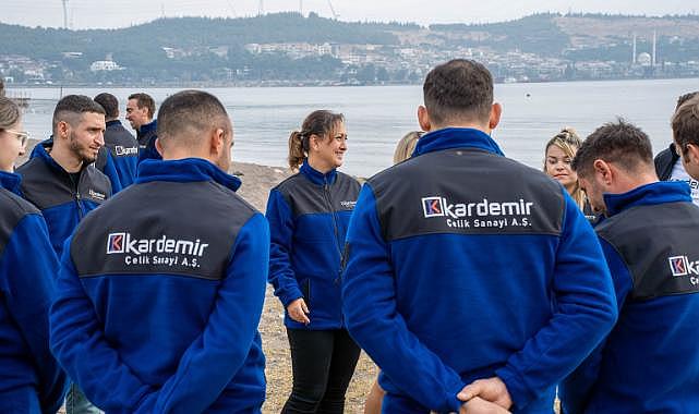 ÇEVRE - Kardemir Çelik TURMEPA iş birliğiyle Aliağa Sahili&#039;ni temizledi!