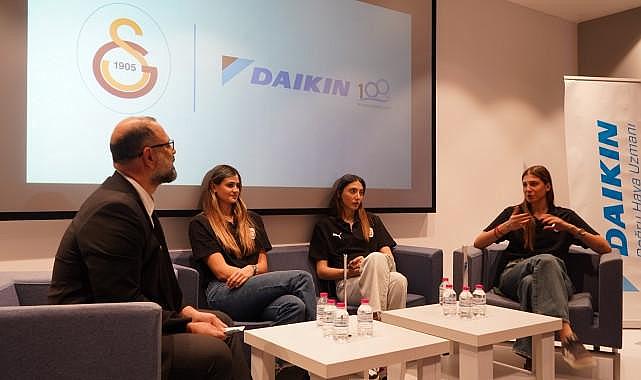 İklimlendirme sektörü şirketi Daikin Türkiye -Galatasaray Kadın Voleybol takımını ağırladı!