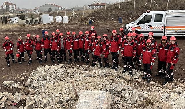 OEDAŞ arama kurtarma ekibi AFAD&#039;dan sertifika aldı!