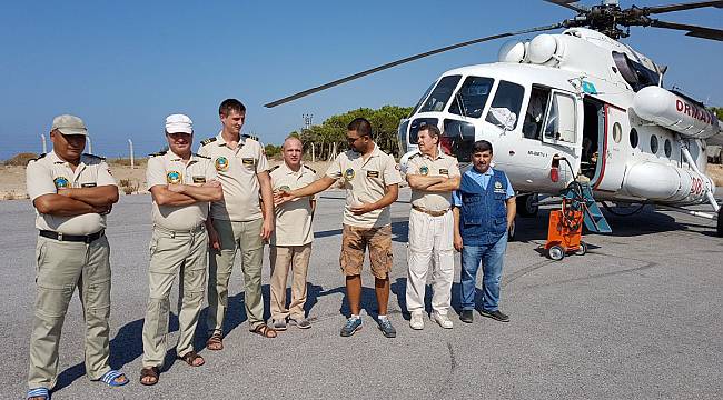 Gürcistan&#039;a orman yangını için destek