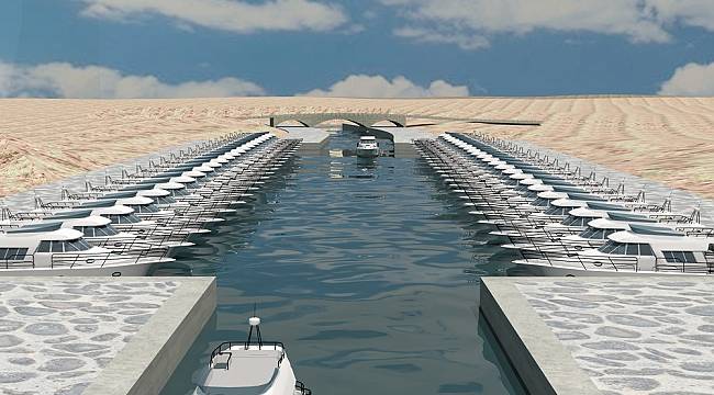 Efes Antik Kenti Denizle Buluşuyor