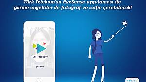 Görme engelliler selfie çekebilecek