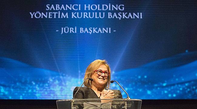 Güler Sabancı ödül töreninde konuştu